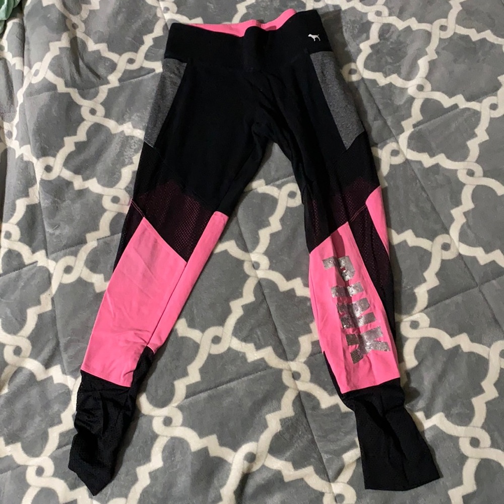 Pink size medium leggings